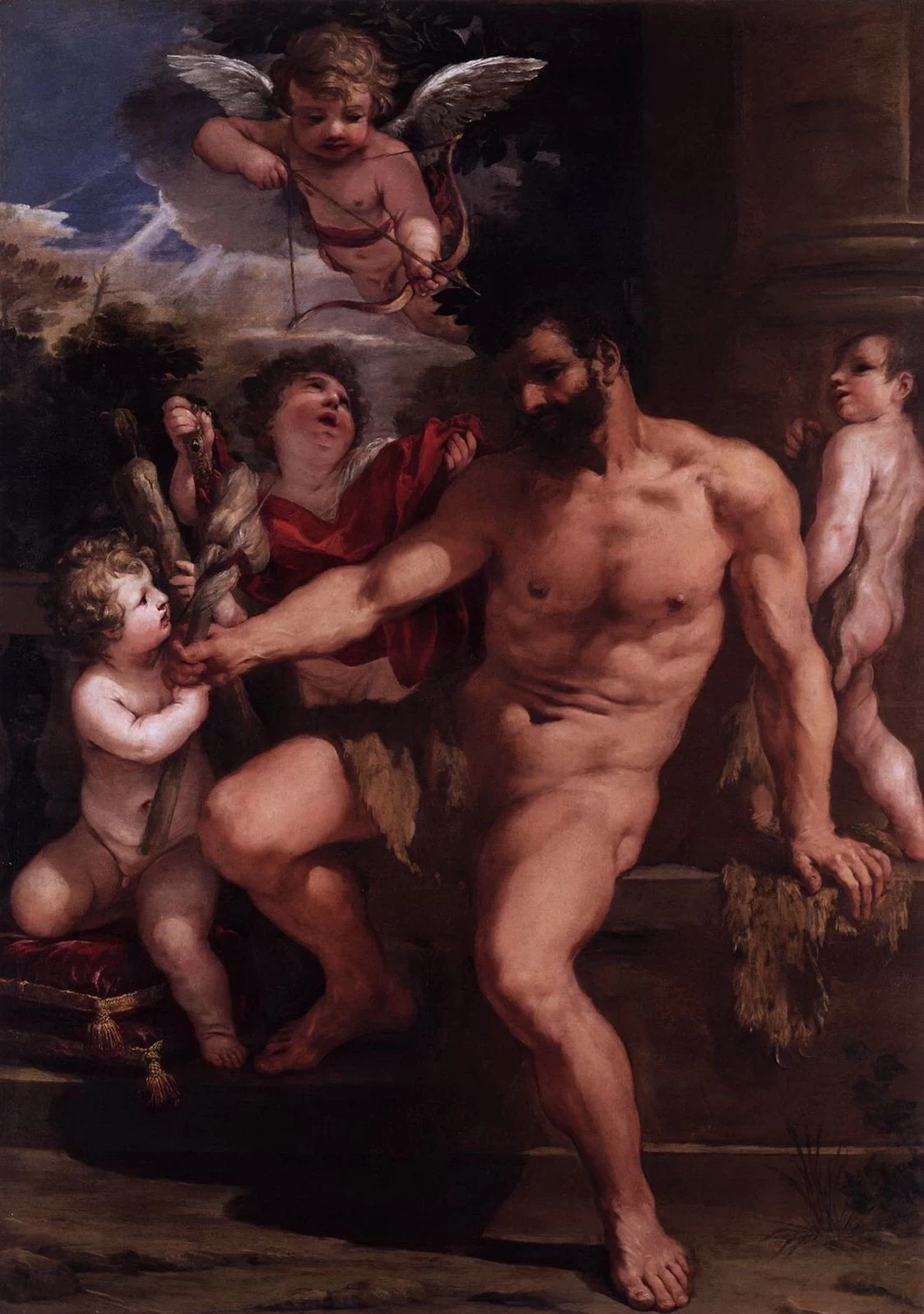 La punizione di Ercole - Liechtenstein Museum, Vienna